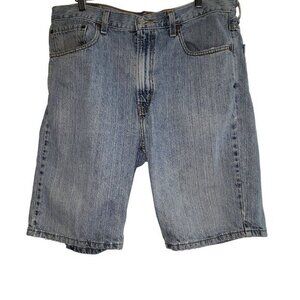 Levis Denim Shorts 505 Mens‎ Size 36 Blue 10" InseamPre-Owned
